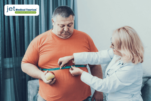 Gastric Sleeve Patient Preparing for Surgery